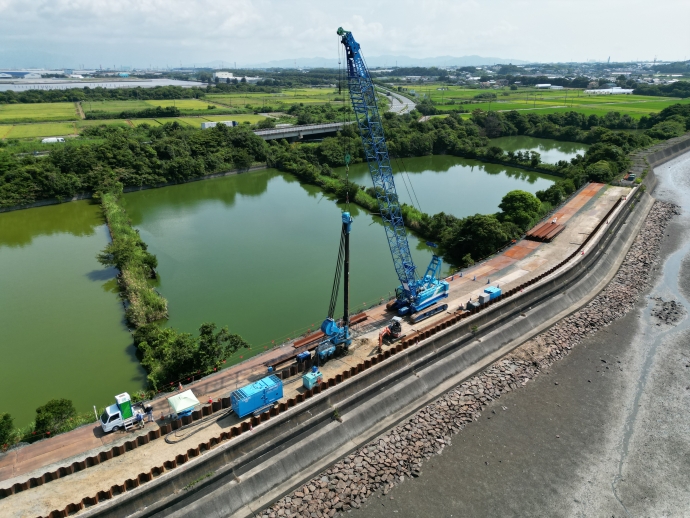令和3年度　海岸高潮対策工事（4号工）